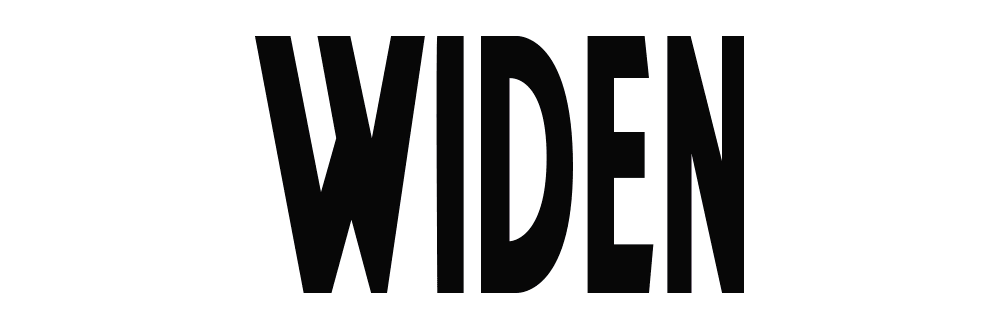 Gif of Widen's logos over the years.