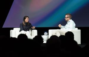  Erica Bizzari of Paychex speaks at Acquia Engage 2018