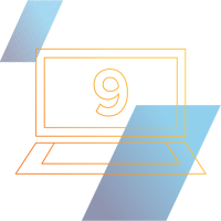 What is Drupal 9 Laptop Graphic