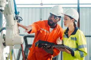 Blog header image: Digital Asset Management for Manufacturing article. 