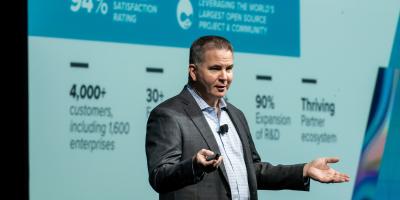 Acquia CEO Mike Sullivan at Acquia Engage 2018