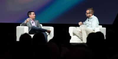 Eric Black of NBC Sports speaks at Acquia Engage 2018