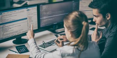 developers working