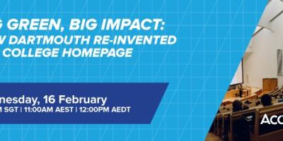 Dartmouth Webinar