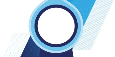 navy to blue gradient with Acquia certification badge logo