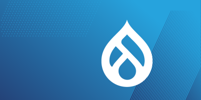 Drupal 9 Drop Header Graphic