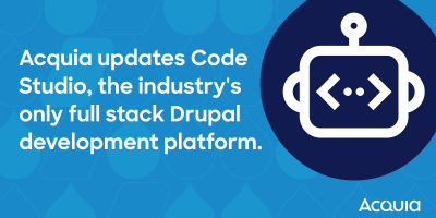 Acquia Code Studio Updates