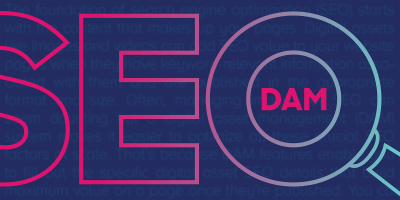Blog header image: What Really Matters When It Comes To DAM and SEO article.