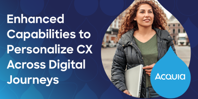 Acquia CDP and Personalization 