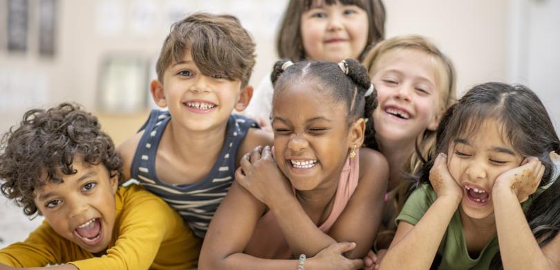 Pyramid of children