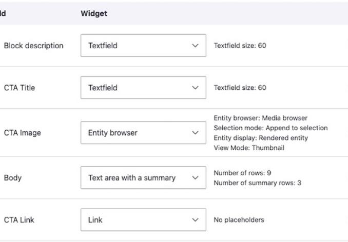 Drupal content block