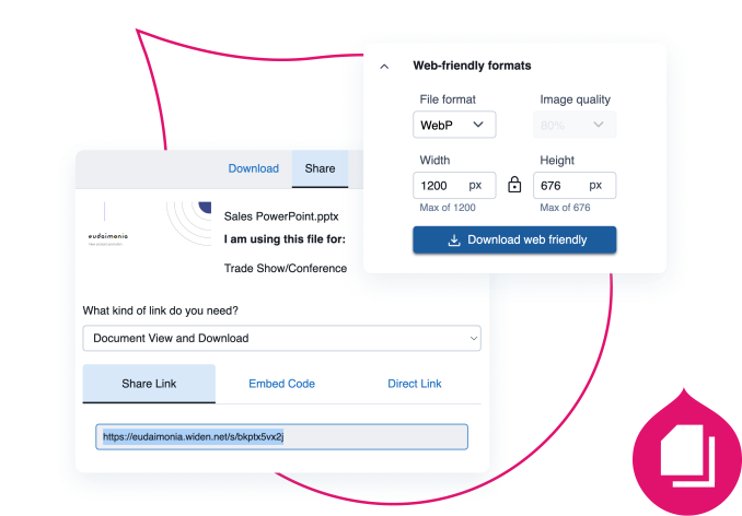 Acquia DAM product screenshots