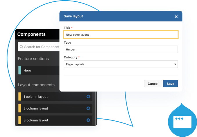 Acquia CMS product screenshots