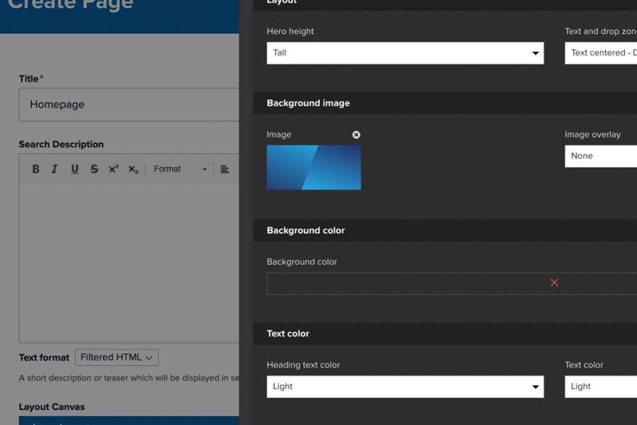 Site Studio Configure Square