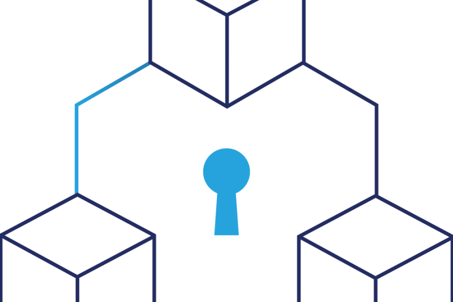 Module security coverage modules and keyhole graphic
