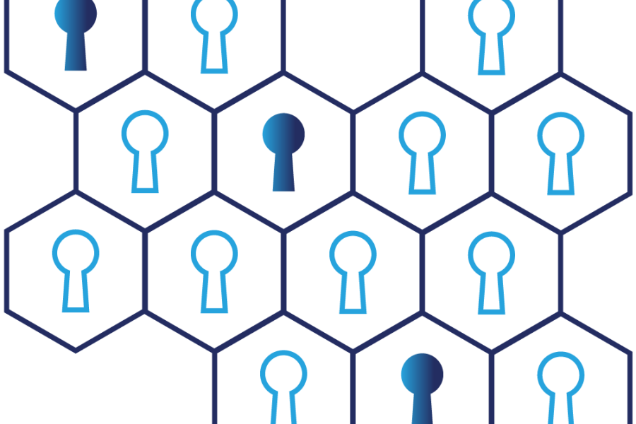 Secure by design keyhole graphic