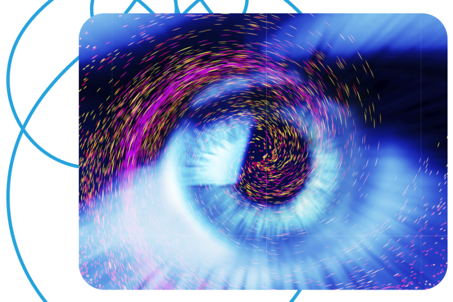 Eyes looking
