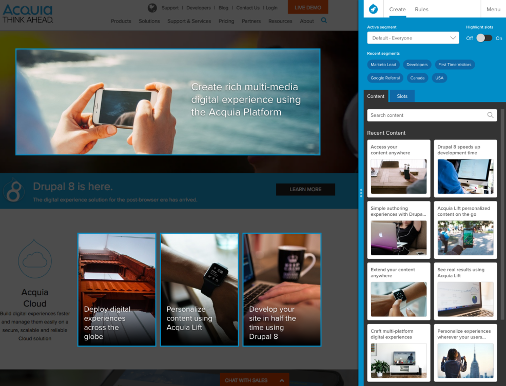 Acquia Lift