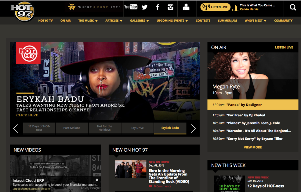 The Hot97 Digital Experience