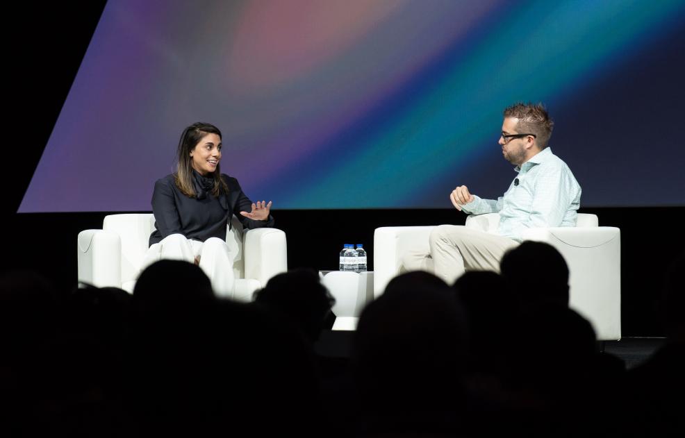  Erica Bizzari of Paychex speaks at Acquia Engage 2018