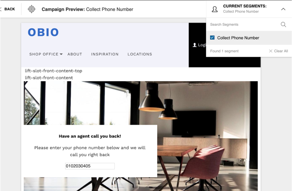 personalized campaign builder