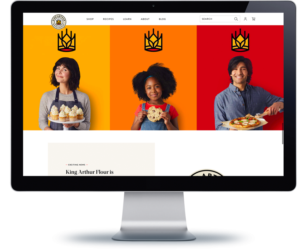 king arthur baking site