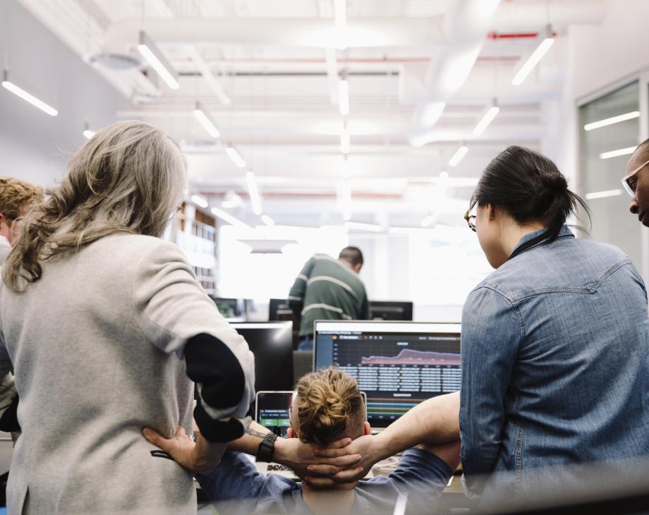developers working
