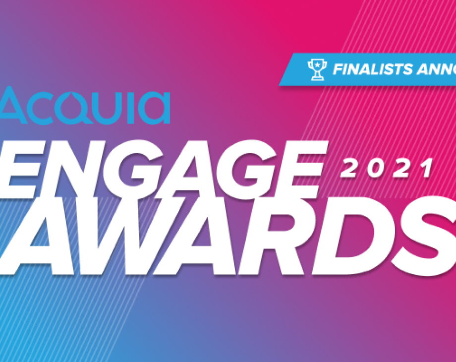 Engage Awards finalists 2021