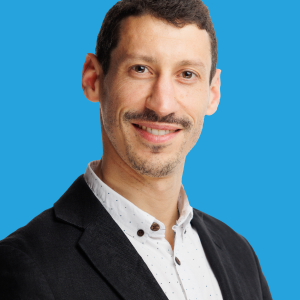 Benoit Monet Headshot Blue