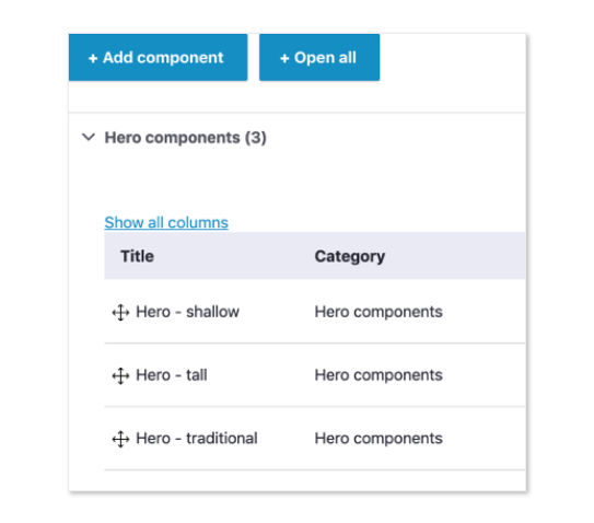 Reusable Components