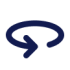 icon of an arrow in a 360 degree spin