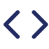 left and right chevron next to each other