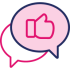 Chat bubbles