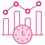 Give insights to all teams pink icon