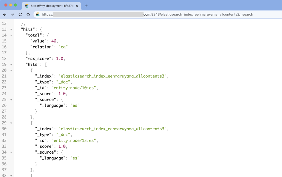 search api module