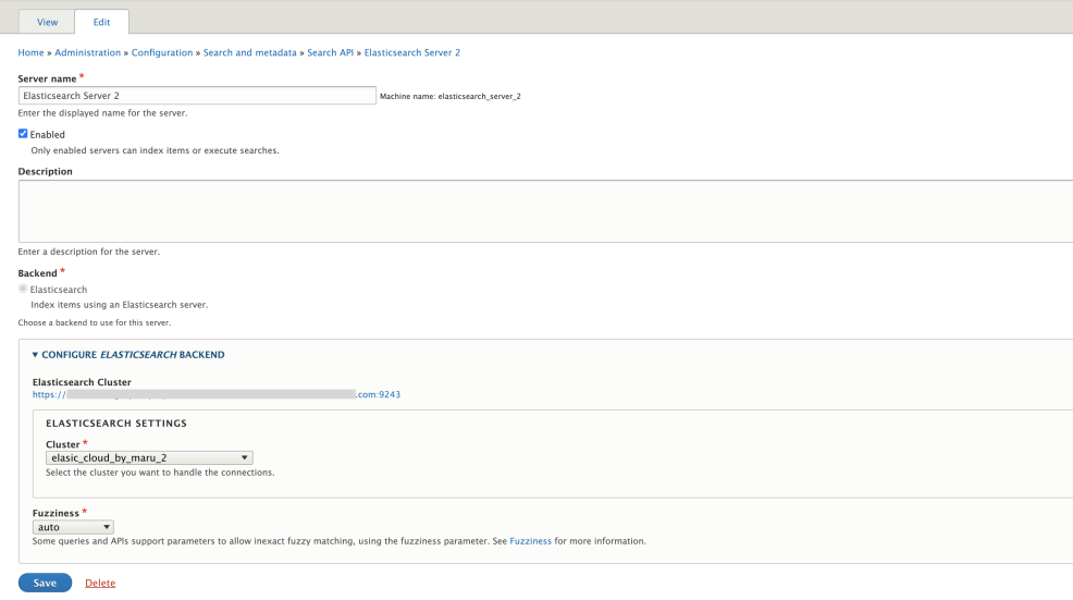 search api module