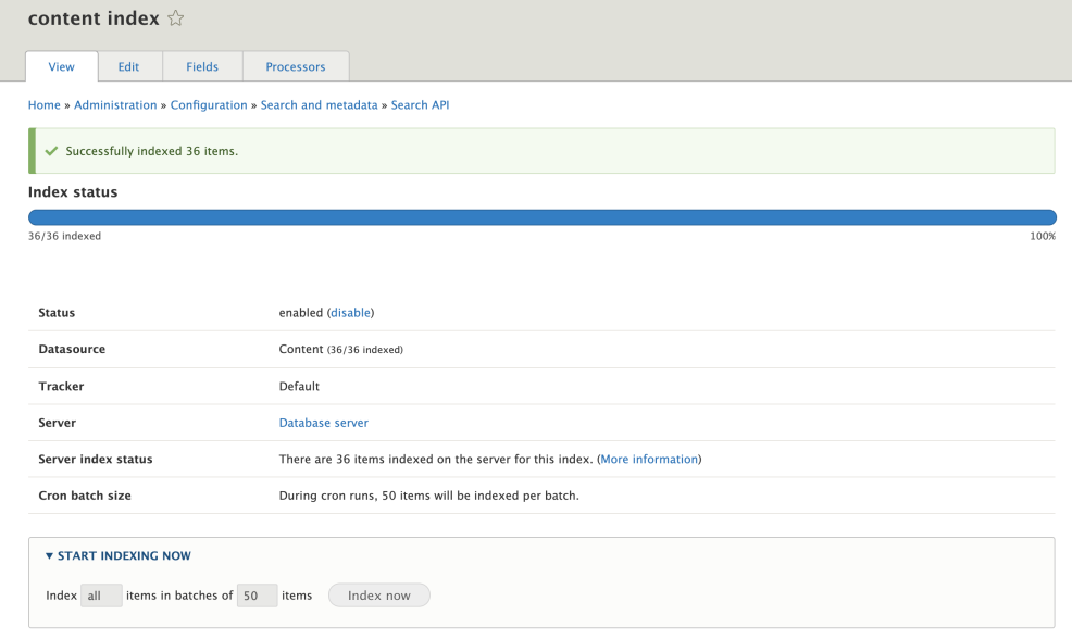 introduction to search api
