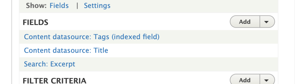 search api module