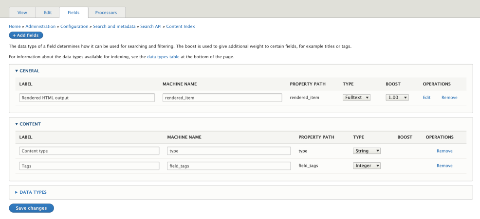 search api module
