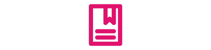 pink book icon