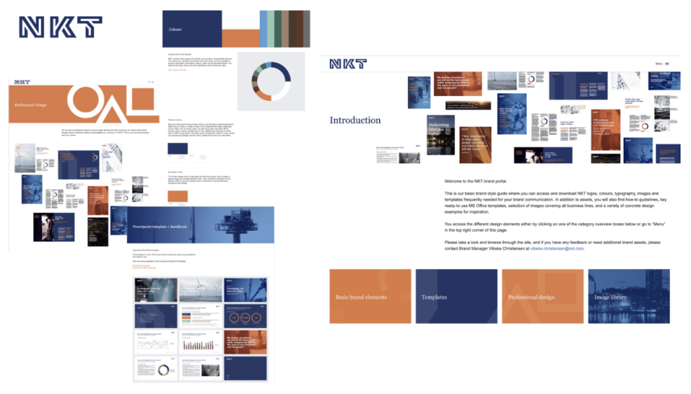 NKT brand portal